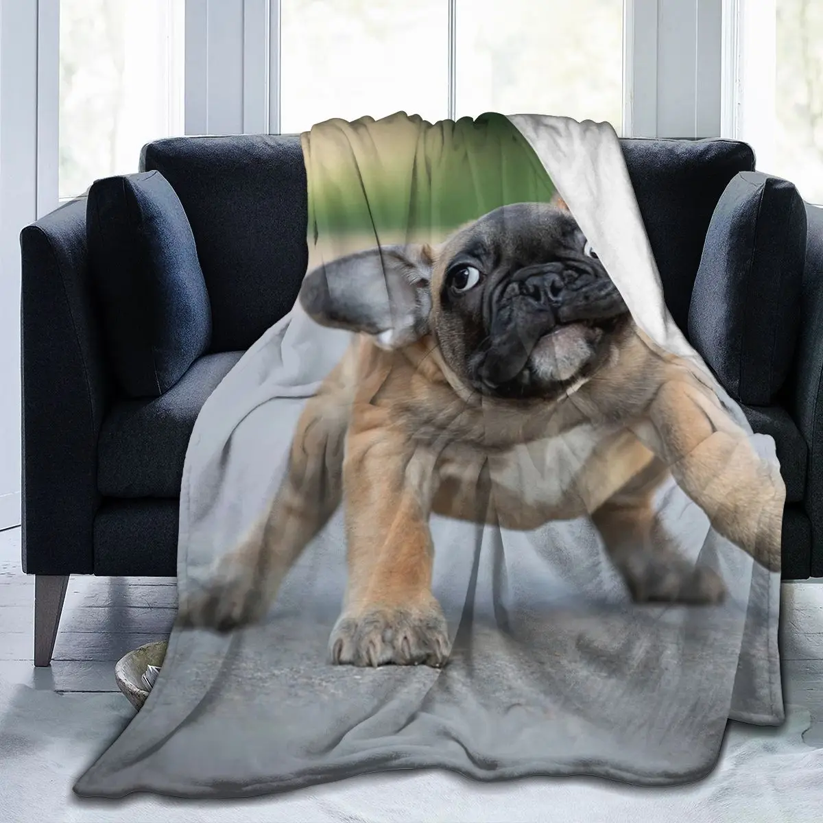 Cute 3D Bulldog Printing Flannel Blanket Sheet Bedding Soft Blanket Bed Cover Home Textile Decoration Blanket
Cute 3D Bulldog Printing Flannel Blanket Sheet Bedding Soft Blanket Bed Cover Home Textile Decoration Blanket