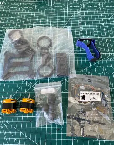 Gopro 2 3 4 5 CNC металлическая бесщеточная Карданная камера PTZ w/2 2208 Motors & alexmos