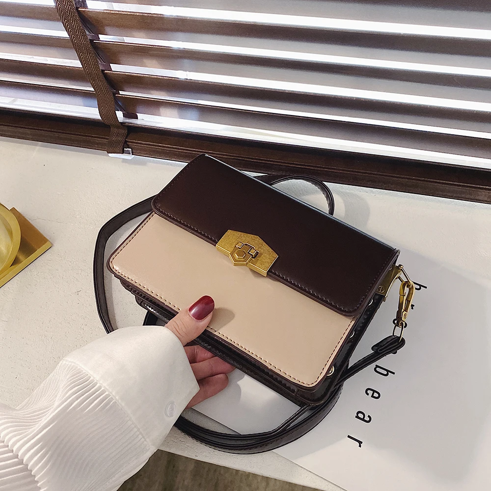 Известный бренд женская сумка Роскошная сумочка модный дизайн заклепки черный
