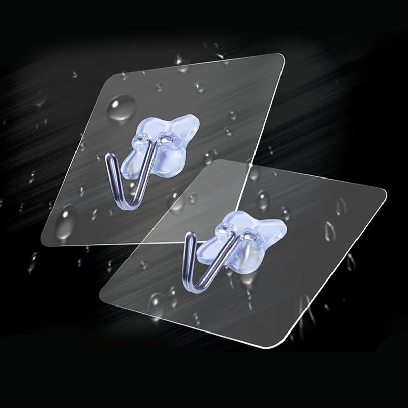 1/2/5/10pcs Wall Hook Strong Transparent Self Adhesive Hooks Seamless Sucker Kitchen Bathroom Punch-free Key Towel Sundries Hook
1/2/5/10pcs Wall Hook Strong Transparent Self Adhesive Hooks Seamless Sucker Kitchen Bathroom Punch-free Key Towel Sundries Hook