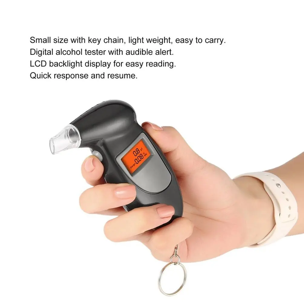 Digital professional breath tester alcohol tester liquid crystal display Alkohol tester with/without backlight
Digital professional breath tester alcohol tester liquid crystal display Alkohol tester with/without backlight