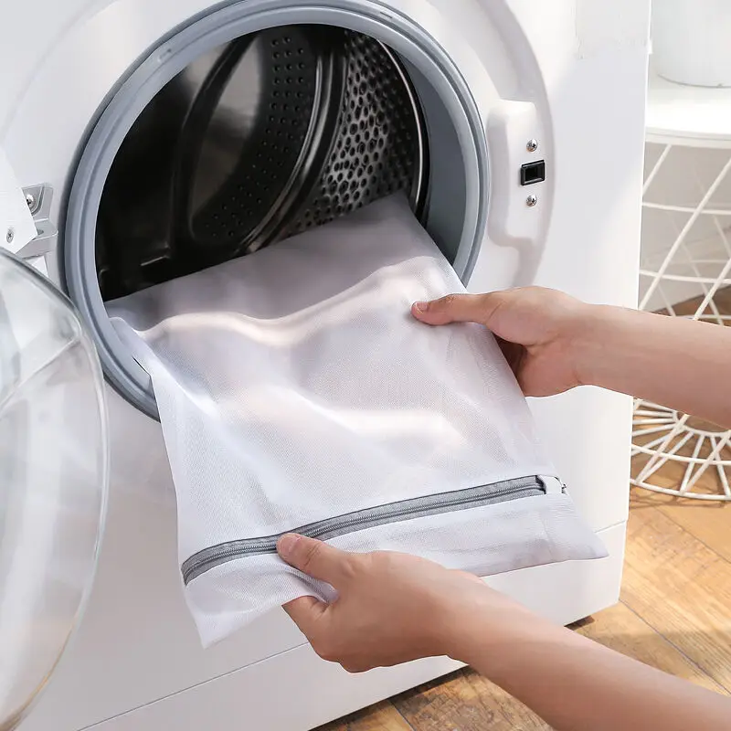Gray Zipper Mesh Wash Bags Household Washing Machine Bag For Laundry Dirty Clothes Organizer suit
Gray Zipper Mesh Wash Bags Household Washing Machine Bag For Laundry Dirty Clothes Organizer suit
