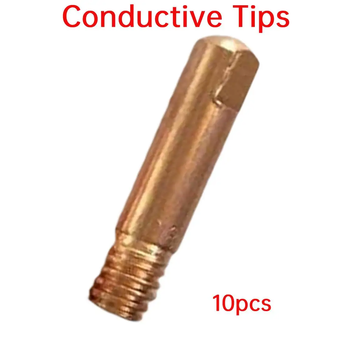 15AK 10pcs M6 0.8mm MIG Welding Torch Contact Tip Nozzle Conductive Tips Red Copper Welding Nozzles Red Copper
15AK 10pcs M6 0.8mm MIG Welding Torch Contact Tip Nozzle Conductive Tips Red Copper Welding Nozzles Red Copper