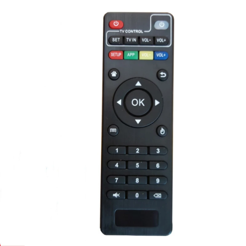 IR Remote Control For Android TV Box H96 pro+/M8N/M8C/M8S/V88/X96/MXQ/T95N/T95X/T95 Replacement Remote Controller
IR Remote Control For Android TV Box H96 pro+/M8N/M8C/M8S/V88/X96/MXQ/T95N/T95X/T95 Replacement Remote Controller