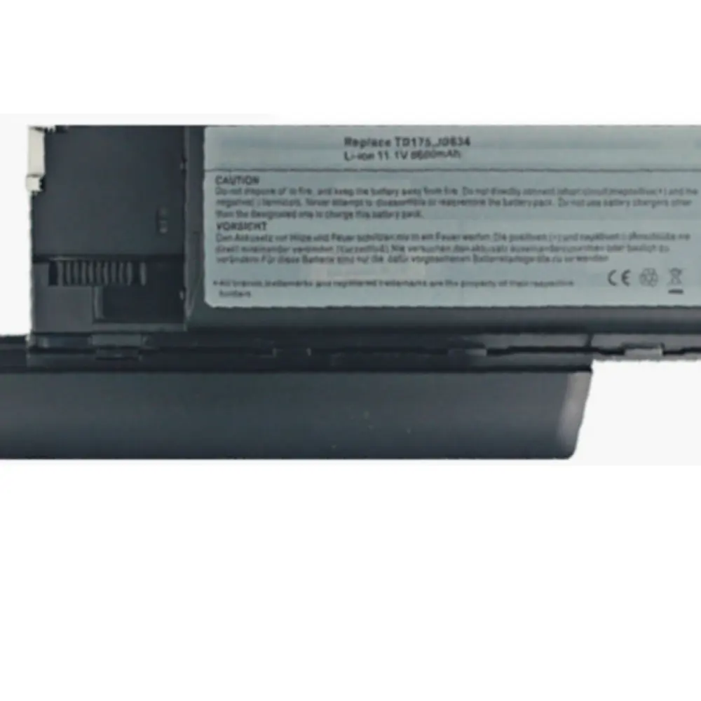 Laptop Battery for Dell 0TD175 0TG226 0UD088 0UG260 310-9080 310-9081 312-0383 312-0384 312-0386 312-0653 312-0654 451-10298
Laptop Battery for Dell 0TD175 0TG226 0UD088 0UG260 310-9080 310-9081 312-0383 312-0384 312-0386 312-0653 312-0654 451-10298