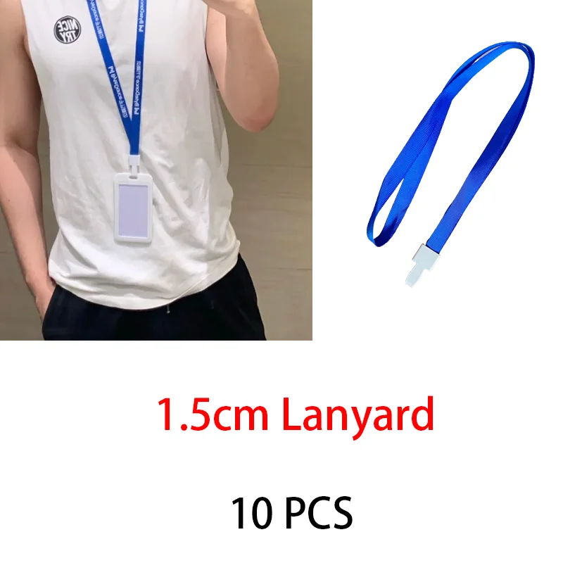 10pcs Gym Logo Customized Lanyard Hang Neck for Fitness Trainer Credential Hook Badge ID Card Holder Clip Strap Retractable Rope
10pcs Gym Logo Customized Lanyard Hang Neck for Fitness Trainer Credential Hook Badge ID Card Holder Clip Strap Retractable Rope