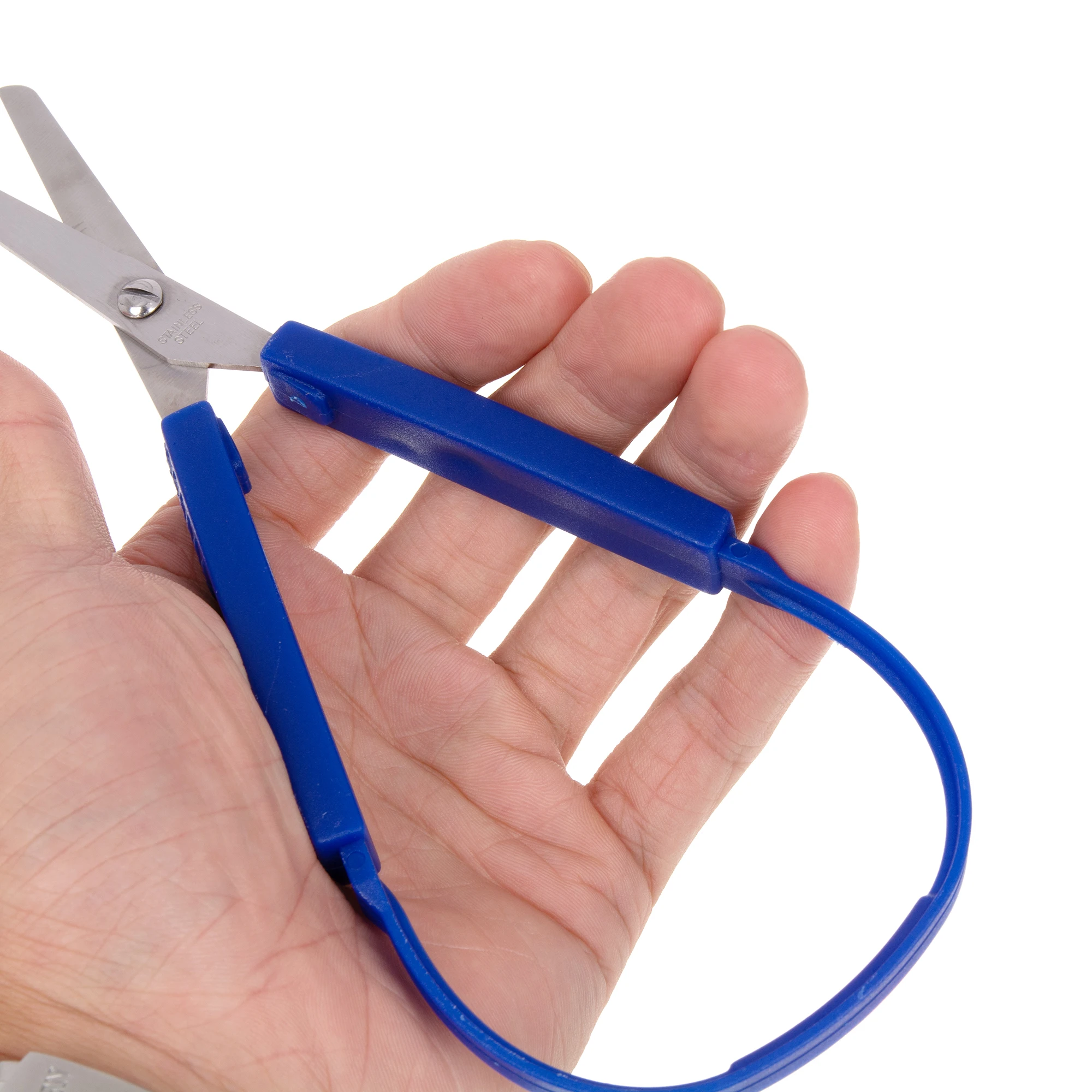 1 Pc Mini Stainless Steel Loop Scissors Adaptive Design Colorful Grip Scissor Art Craft Cutting Tool
1 Pc Mini Stainless Steel Loop Scissors Adaptive Design Colorful Grip Scissor Art Craft Cutting Tool
