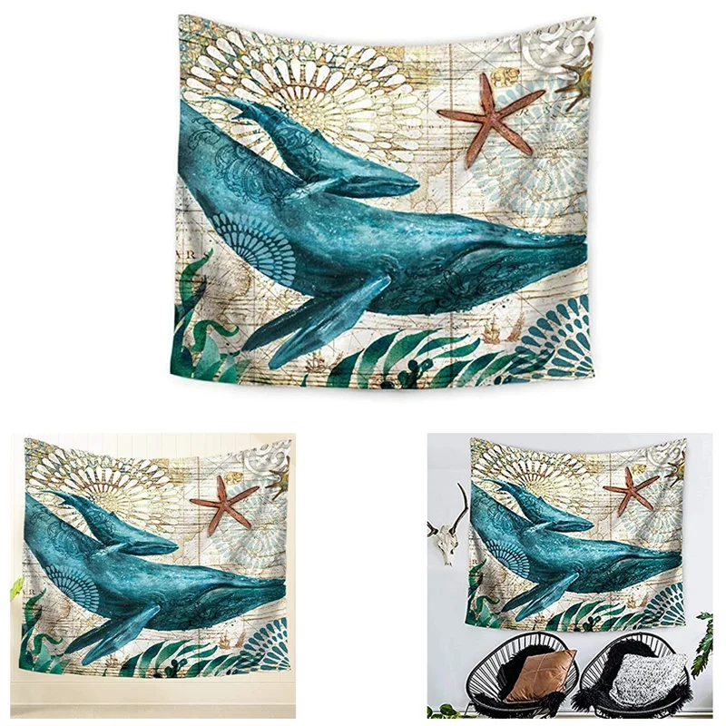 Sea Whale Tapestry Marine Life Bohemian Tapestry Wall Hanging Tapestry Wall Art Decor Beach Table Cloth
Sea Whale Tapestry Marine Life Bohemian Tapestry Wall Hanging Tapestry Wall Art Decor Beach Table Cloth
