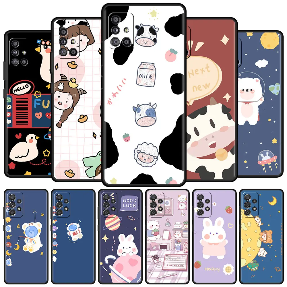 Cartoon Miu Cute For Samsung A51 A12 A21s Phone Case For Galaxy A71 A52 A31 A32 A02s A72 A11 A41 A22 Soft Cover Sac
Cartoon Miu Cute For Samsung A51 A12 A21s Phone Case For Galaxy A71 A52 A31 A32 A02s A72 A11 A41 A22 Soft Cover Sac