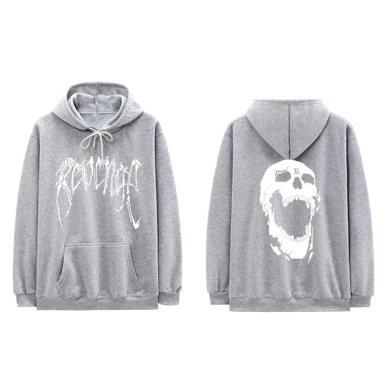 

New Fashion Revenge Hoodies Sweatshirts Man Women Xxxtentacion Brand Hooded Tops Dragon Bone Skeleton Swag Print Hip Hop Hoody