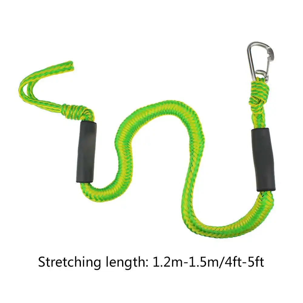 1.2m-1.5m 12mm High Elasticity Bungee Dock Line Mooring Rope Bungee Cord Dockline Boats Kayak Accessories Water Ski Rope
1.2m-1.5m 12mm High Elasticity Bungee Dock Line Mooring Rope Bungee Cord Dockline Boats Kayak Accessories Water Ski Rope