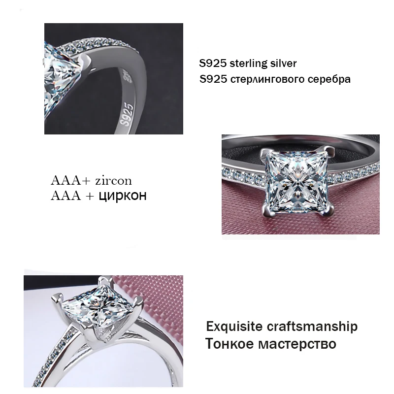 Luomansi Exquisite Ring 925 Sterling Silver AAA+ Zircon Luxury Rings Woman Jewelry Accessories
Luomansi Exquisite Ring 925 Sterling Silver AAA+ Zircon Luxury Rings Woman Jewelry Accessories