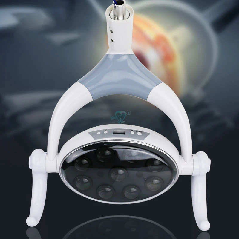 9 LEDs Dental Lamp with Sensor Oral Light Lamp color temperature adjustable Dental surgery lamp shadeless 
9 LEDs Dental Lamp with Sensor Oral Light Lamp color temperature adjustable Dental surgery lamp shadeless
