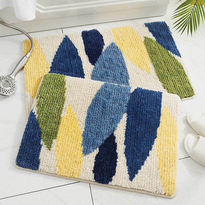 Green Leaves Thickened Flocking Door Floor Mats Carpets Doormat Rugs For Home Entrance Non-Slip Toilet Water Absorption Bathroom
Green Leaves Thickened Flocking Door Floor Mats Carpets Doormat Rugs For Home Entrance Non-Slip Toilet Water Absorption Bathroom