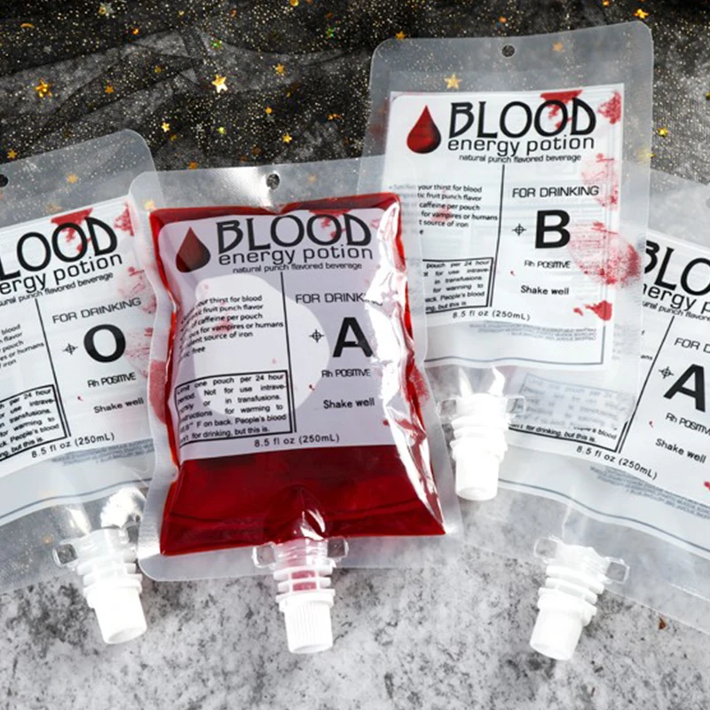 Пакеты для напитков с кровью вампира, товары для украшения вечеринки, аксессуары для Хэллоуина
Пакеты для напитков с кровью вампира, товары для украшения вечеринки, аксессуары для Хэллоуина