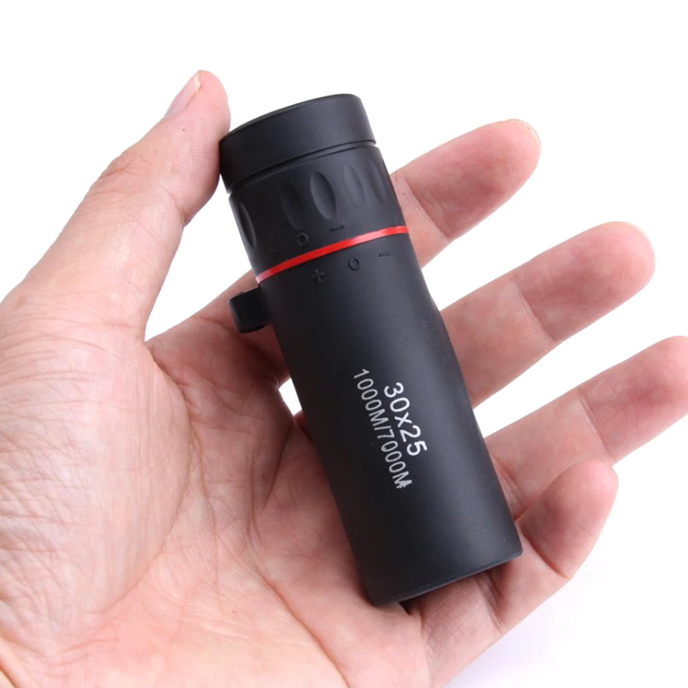 HD 30x25 Monocular Telescope 8X binoculars Zooming Focus Green Film Binoculo Optical Hunting High Quality 3 m-1000 m Scope
HD 30x25 Monocular Telescope 8X binoculars Zooming Focus Green Film Binoculo Optical Hunting High Quality 3 m-1000 m Scope