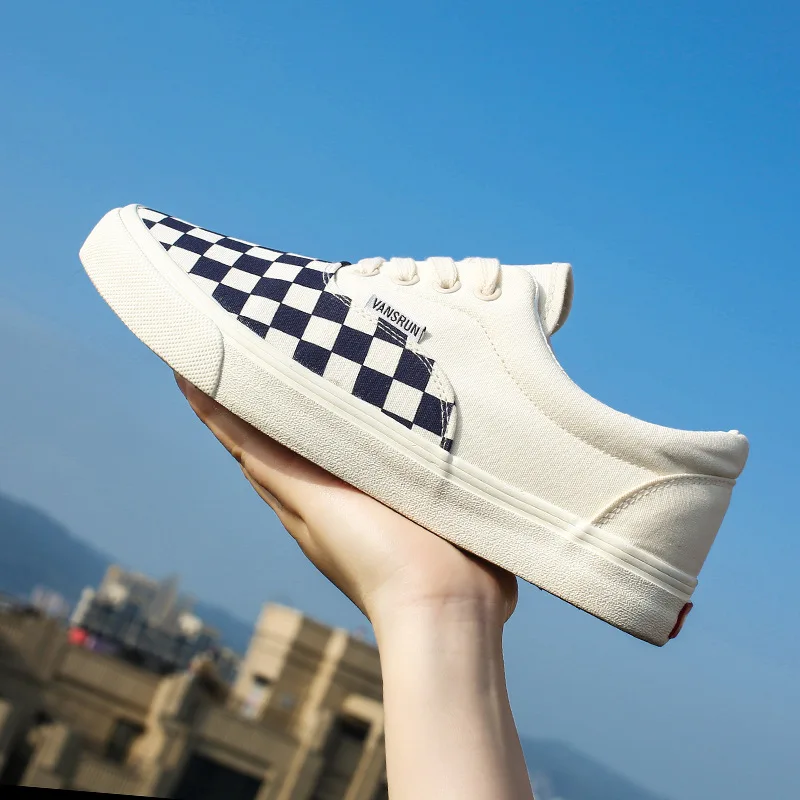 2020 Grid Classic Men's And Women's Shoes Canvas Shoe Strap Sports Student Couple Hundred Board Shoes
2020 Grid Classic Men's And Women's Shoes Canvas Shoe Strap Sports Student Couple Hundred Board Shoes