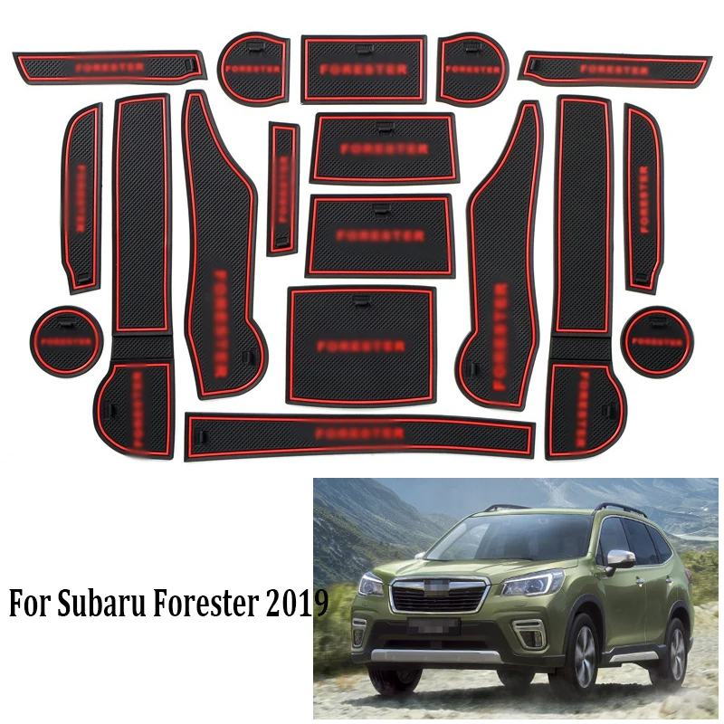 Customized Logo Car Gate Slot Mats For Subaru Forester 2019 Rubber Door Pad Cup Non-slip Mat Interior Accessories Groove Mats
Customized Logo Car Gate Slot Mats For Subaru Forester 2019 Rubber Door Pad Cup Non-slip Mat Interior Accessories Groove Mats