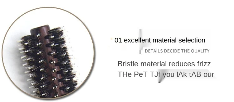 Inverted Hair Wooden Rolling Comb Hairdressing Comb Tool Does Not Entangle The Bristles Round Comb Styling Comb
Inverted Hair Wooden Rolling Comb Hairdressing Comb Tool Does Not Entangle The Bristles Round Comb Styling Comb