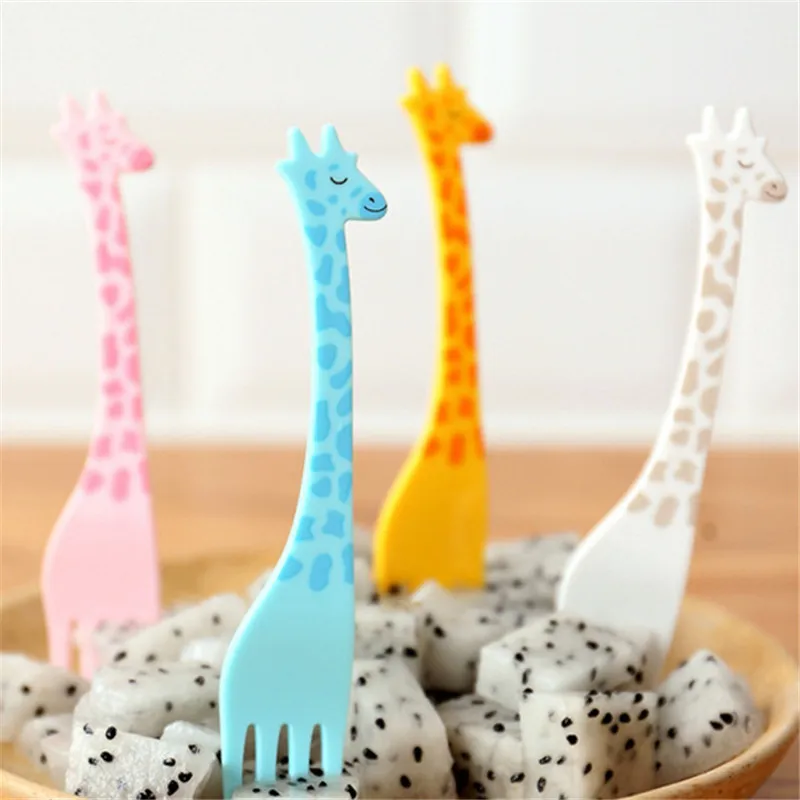12PCs/ Set Giraffe Shape Fruit Fork Set Salad Forks Cake Fruit Picks Cutlery Party Forks Set Tableware Toothpicks Decoration
12PCs/ Set Giraffe Shape Fruit Fork Set Salad Forks Cake Fruit Picks Cutlery Party Forks Set Tableware Toothpicks Decoration