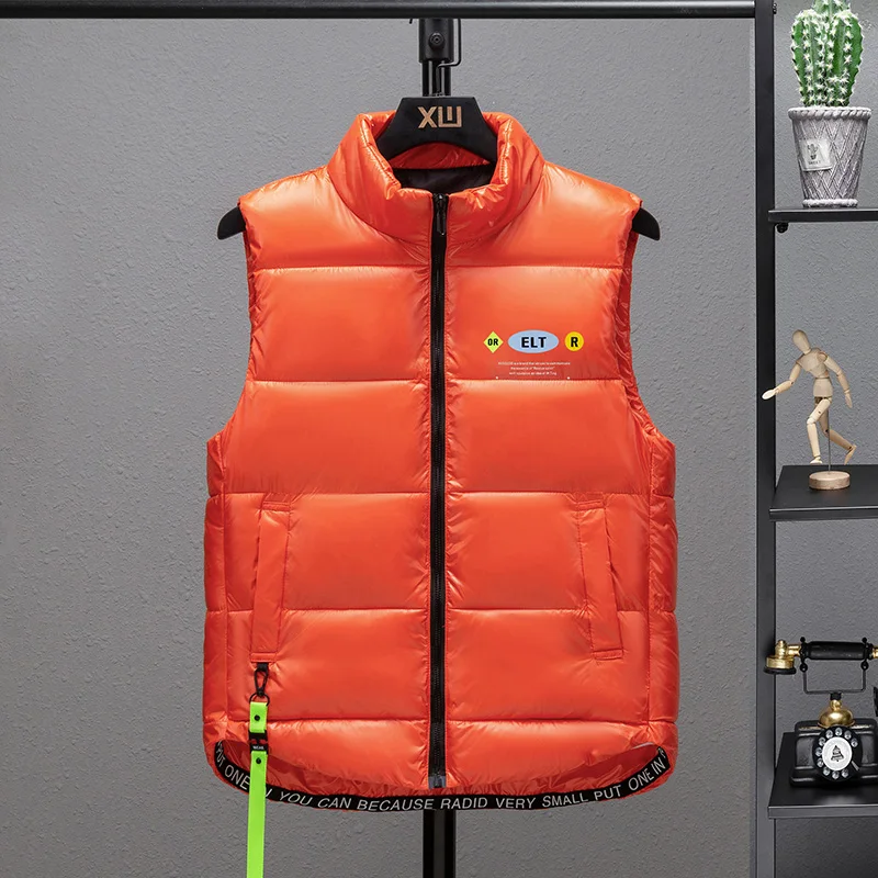 2021 New ZA Winter Men Vest Sleeveless Parka Waterproof Stand Collar Thick Comfortable Waistcoat Solid Color Size 5XL 6XL
2021 New ZA Winter Men Vest Sleeveless Parka Waterproof Stand Collar Thick Comfortable Waistcoat Solid Color Size 5XL 6XL