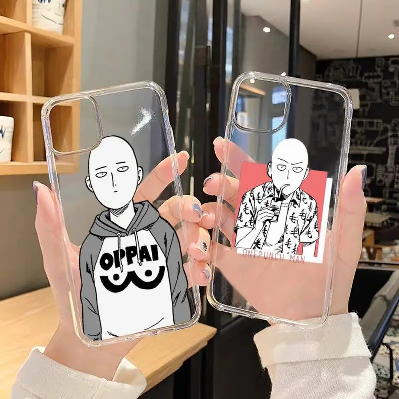 one punch man anime Phone Case Transparent soft For iphone 12 11 13 7 8 6 s plus x xs xr pro max mini
one punch man anime Phone Case Transparent soft For iphone 12 11 13 7 8 6 s plus x xs xr pro max mini