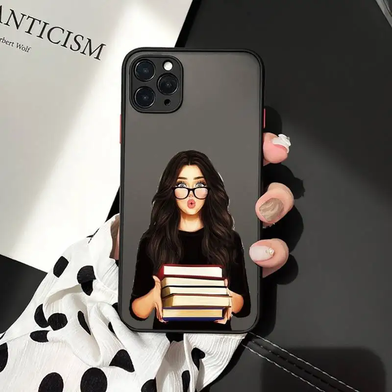 Anime girl with long hair Phone Case Matte Transparent for iPhone 7 8 11 12 s mini pro X XS XR MAX Plus mobile bags
Anime girl with long hair Phone Case Matte Transparent for iPhone 7 8 11 12 s mini pro X XS XR MAX Plus mobile bags