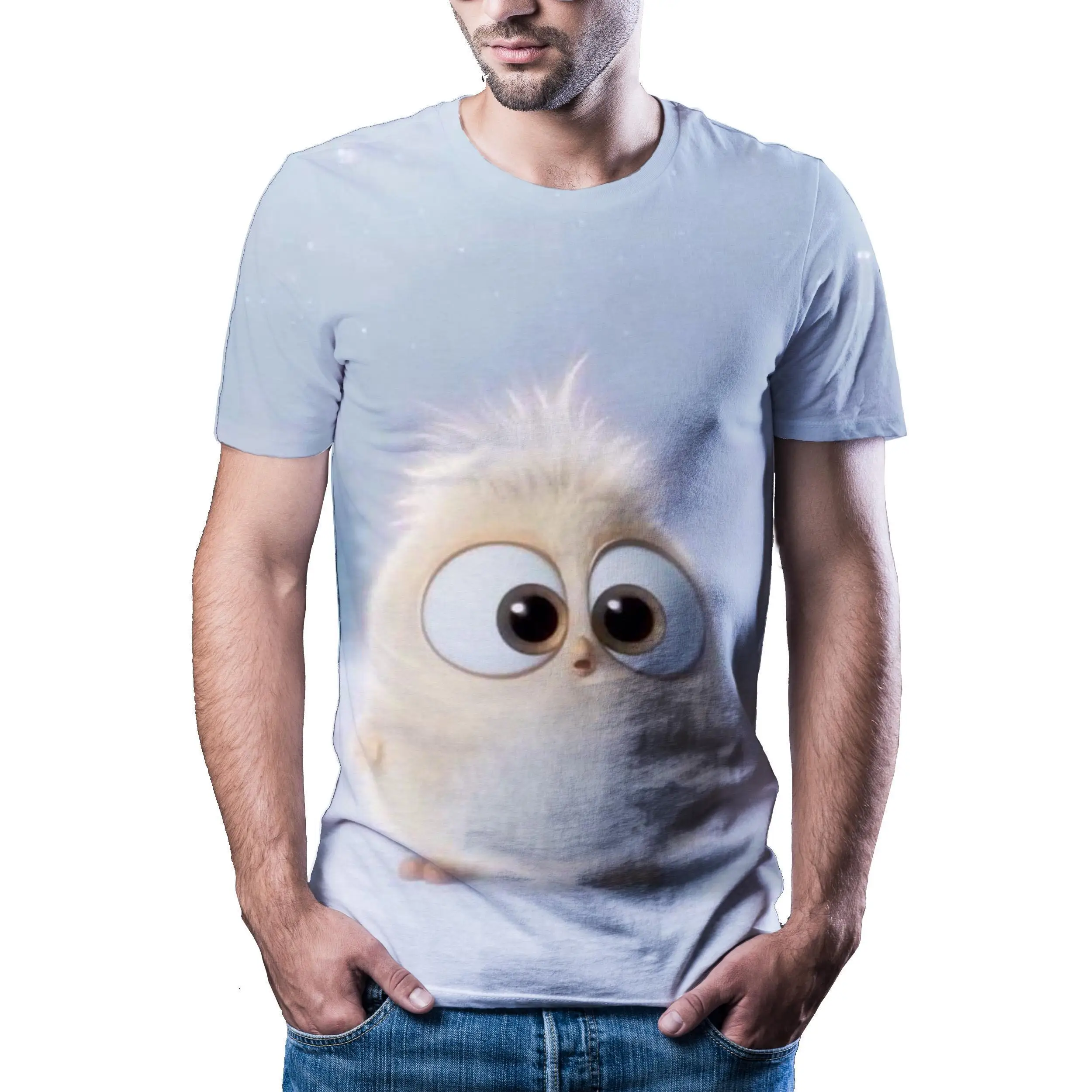 Summer Men 'S 3d Printing T-Shirt Lightning Scenery Printing T-Shirt Men'S T-Shirt Summer Black T-Shirt Round Neck Beach T-Shirt