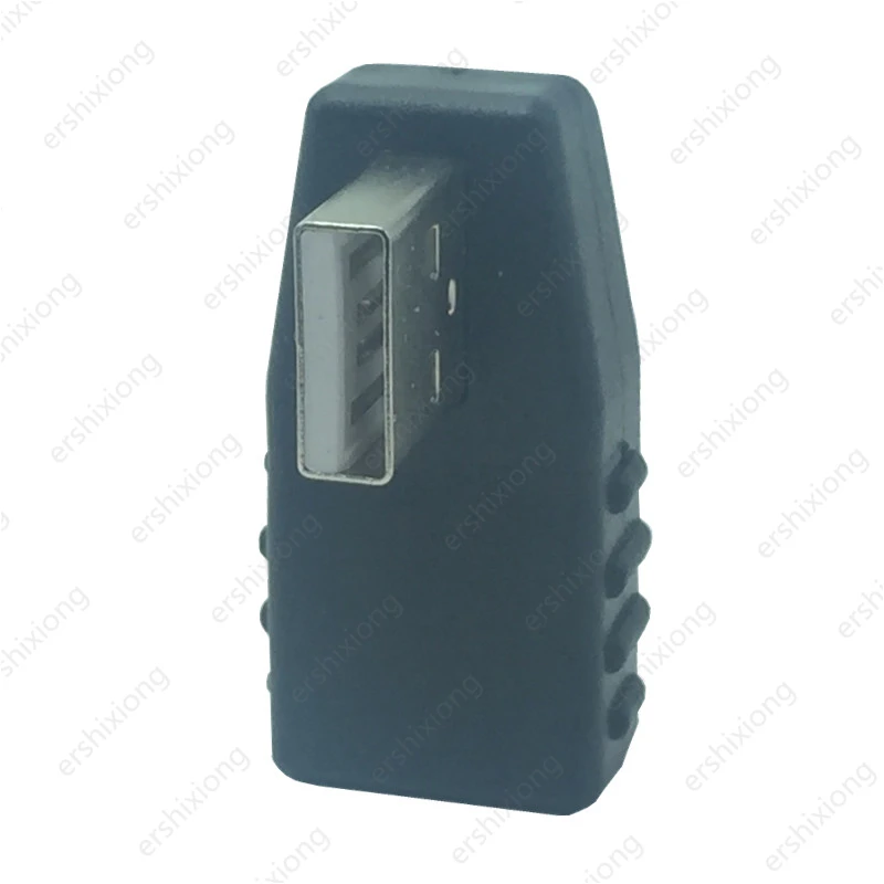 Адаптер для компьютерного кабеля USB M/F 90-градусный адаптер штекер-гнездо