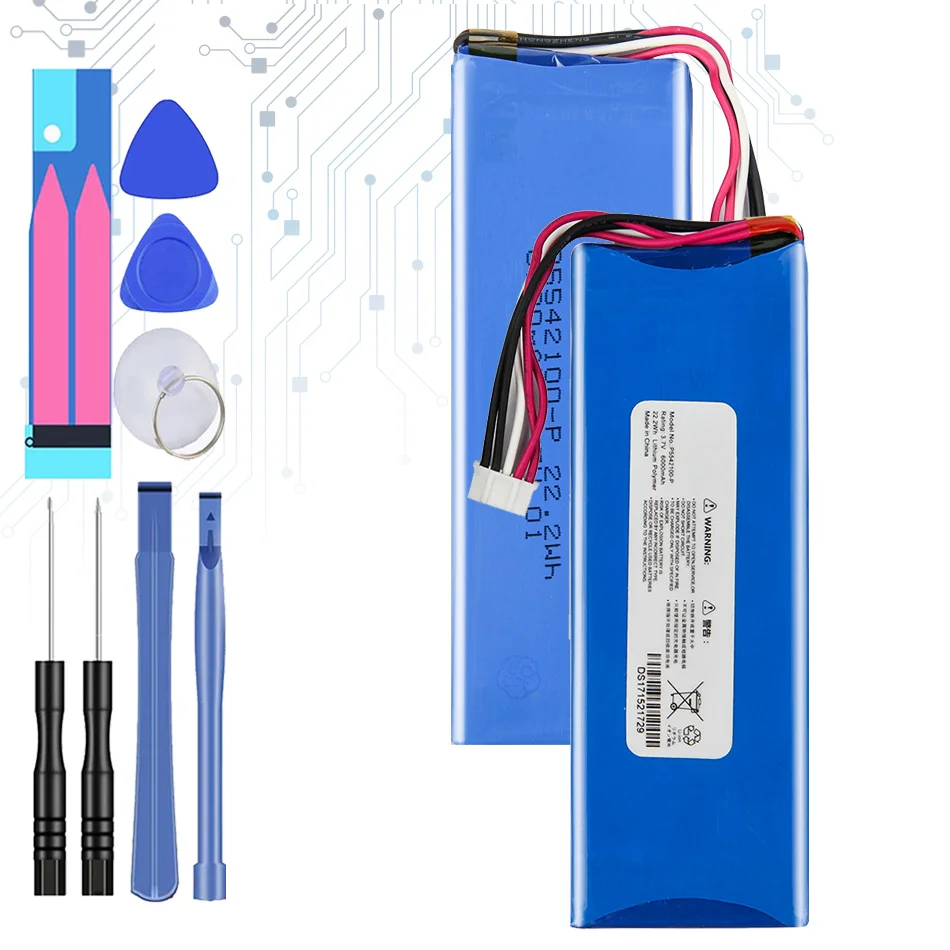 Сменный аккумулятор P5542100-P 6000 мА · ч для уличных динамиков JBL Pulse2 Pulse3 Pulse 2 Pulse 3
Сменный аккумулятор P5542100-P 6000 мА · ч для уличных динамиков JBL Pulse2 Pulse3 Pulse 2 Pulse 3