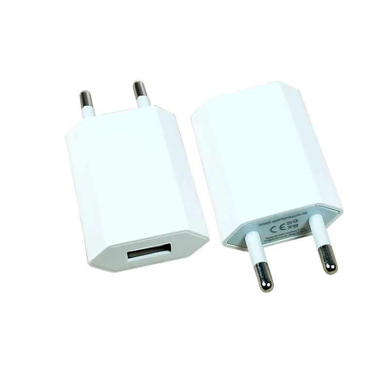 Штепсельная розетка европейского стандарта USB зарядное устройство 5 в 1 А iPhone X 8 7