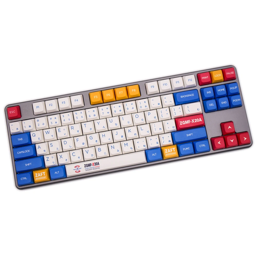 G-MKY Keycap робот Гандам XDA Profile японский колпачок для клавиатуры с эффектом