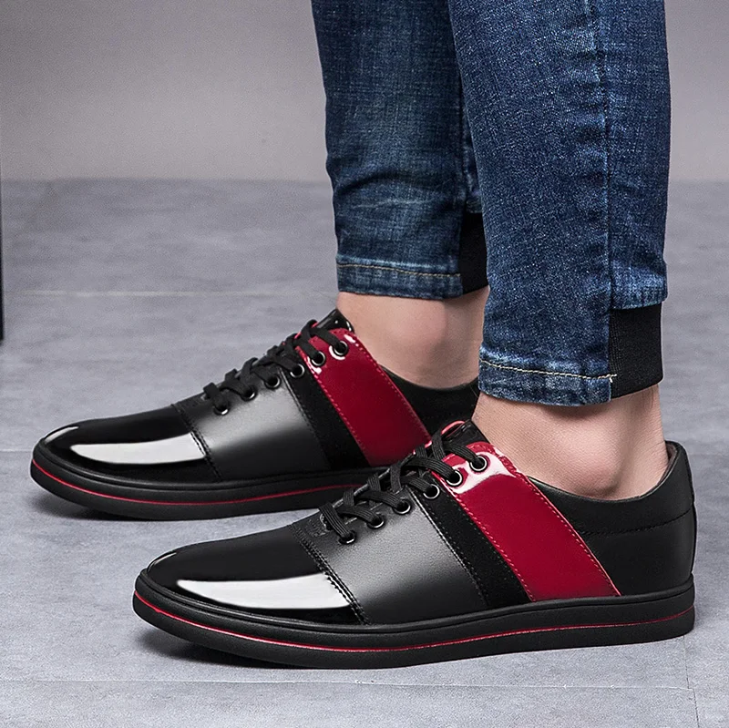 Sapatos Casual Shoes Casual Shoe Man Leather For Men Sapato Masculino Zapatos Hombre Cuero Black Fashion Leisure Causal
Sapatos Casual Shoes Casual Shoe Man Leather For Men Sapato Masculino Zapatos Hombre Cuero Black Fashion Leisure Causal