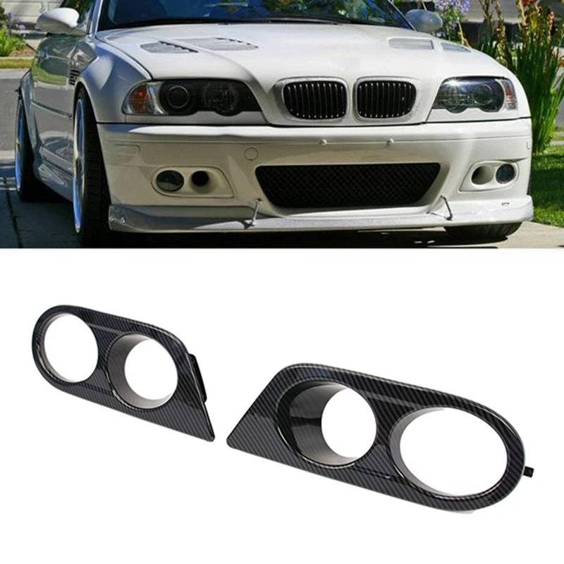 Fog Light Cover Carbon Fiber for BMW E46 M3 2001-2006 Fog Lights Cover Grill Frame Surrounds Air Duct Fog Lamp Hood
Fog Light Cover Carbon Fiber for BMW E46 M3 2001-2006 Fog Lights Cover Grill Frame Surrounds Air Duct Fog Lamp Hood