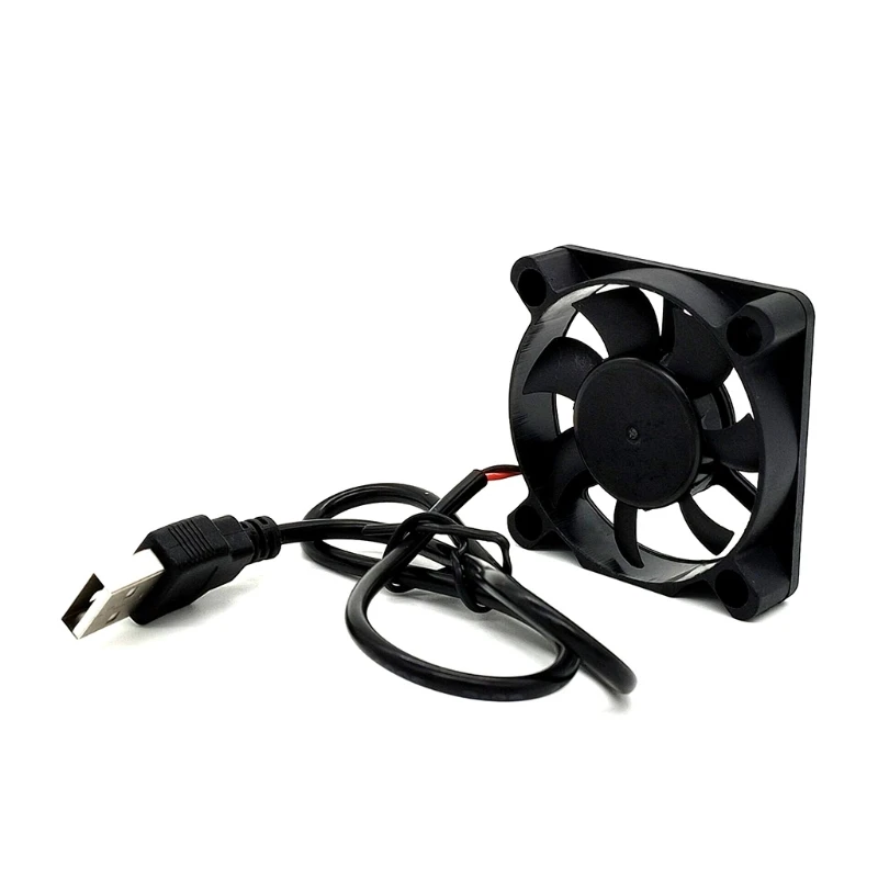 

50mm Silent Cooling Fan FGD5010H2BL DC 5V 0.1A 5010 5012 DC Brushless Quiet for 3D Printer PC Computer Case Fan