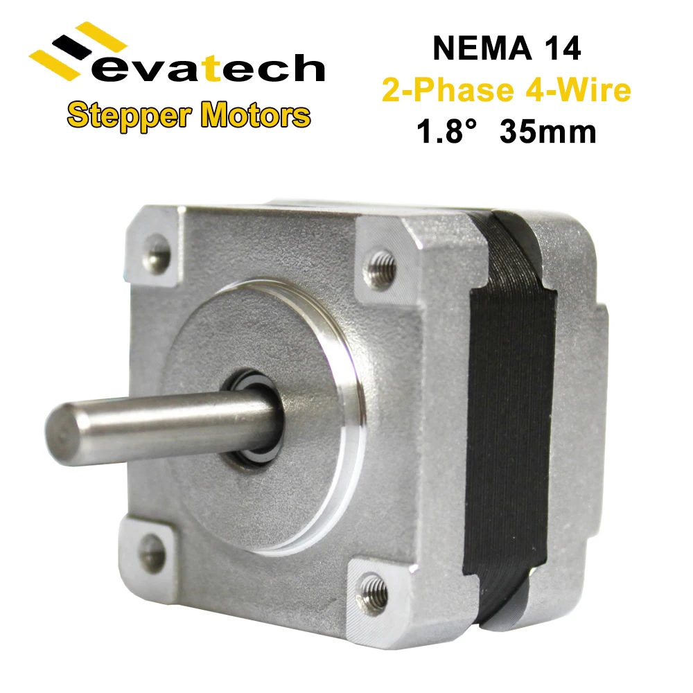 NEMA14 35 2-Phase 4-Wire Hybrid Miniature Stepper Motor Length 26mm Static Torque 700g.Cm For 3D Printer Medical Equipment
NEMA14 35 2-Phase 4-Wire Hybrid Miniature Stepper Motor Length 26mm Static Torque 700g.Cm For 3D Printer Medical Equipment