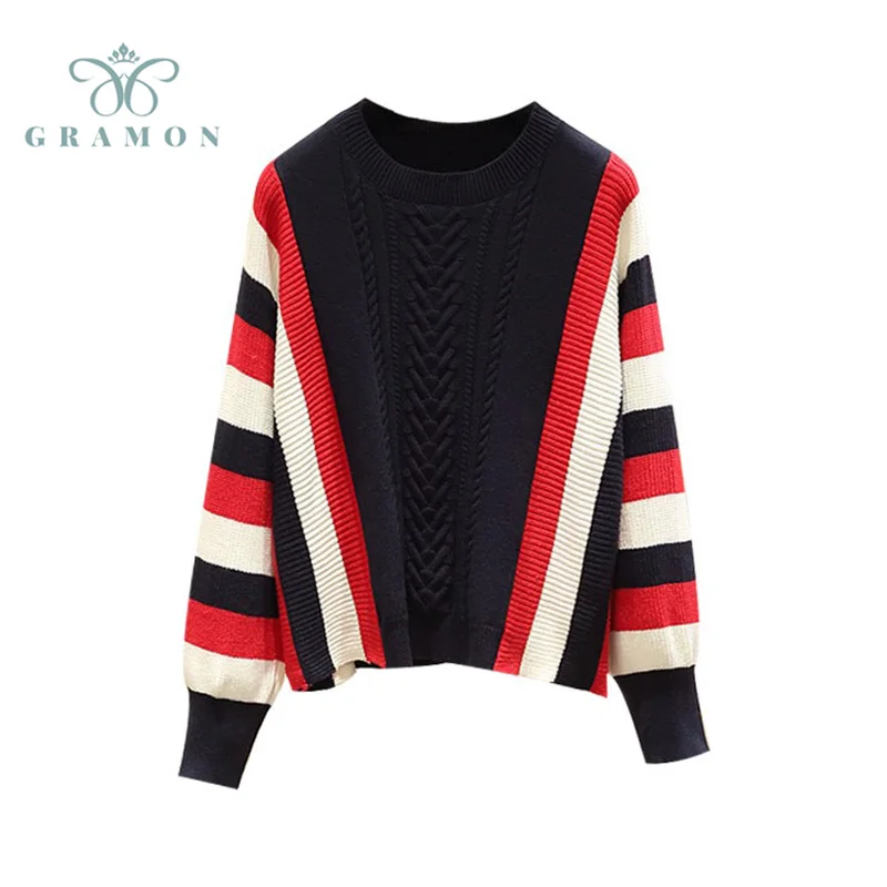 Oversized Knitted Sweater For Women Fashion Pullovers Ladies 2021 Winter Loose O Neck Long Sleeve Tops Korean Style Sueter Mujer
Oversized Knitted Sweater For Women Fashion Pullovers Ladies 2021 Winter Loose O Neck Long Sleeve Tops Korean Style Sueter Mujer