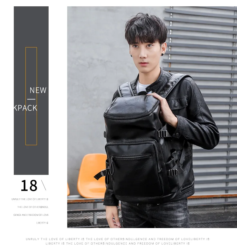 2019 New Fashion Men Genuine Cow Leather Backpack Laptop Waterproof Male School Bag High Quality Men Daypacks Casual Travel Bag
2019 New Fashion Men Genuine Cow Leather Backpack Laptop Waterproof Male School Bag High Quality Men Daypacks Casual Travel Bag