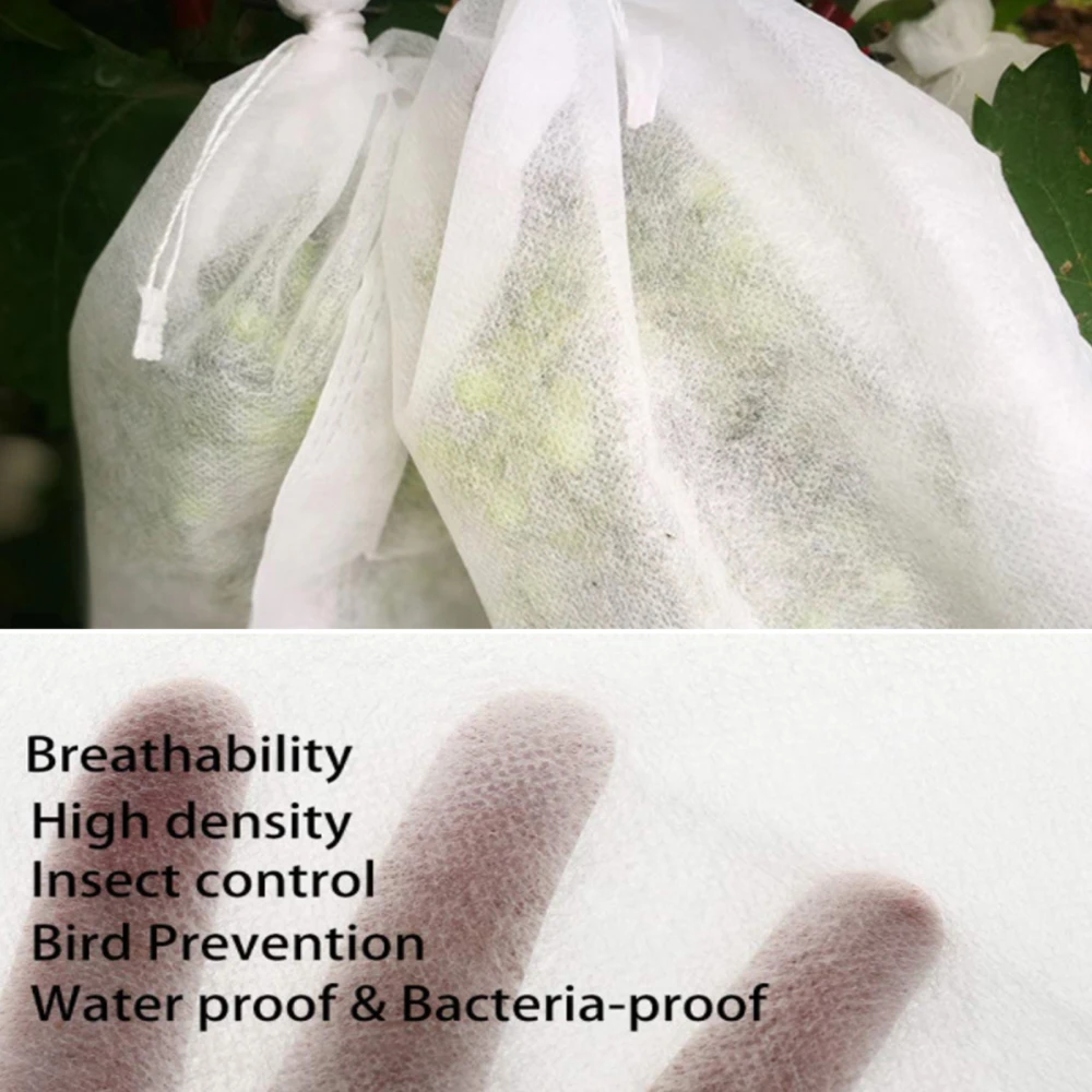 Covers Bird-proof Bag Bag Protection Mesh Garden Tools Waterproof Reusable Non-woven Fabric For Plants 100Pcs Fruit Insect-proof 
Covers Bird-proof Bag Bag Protection Mesh Garden Tools Waterproof Reusable Non-woven Fabric For Plants 100Pcs Fruit Insect-proof
