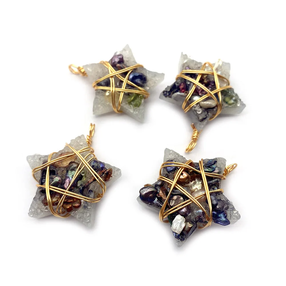 1pcs Natural Freshwater Pearl Pendant Pentagram Shape DIY Women Necklace Jewelry Making White Crystal Inlaid Colored Pearl Charm
1pcs Natural Freshwater Pearl Pendant Pentagram Shape DIY Women Necklace Jewelry Making White Crystal Inlaid Colored Pearl Charm