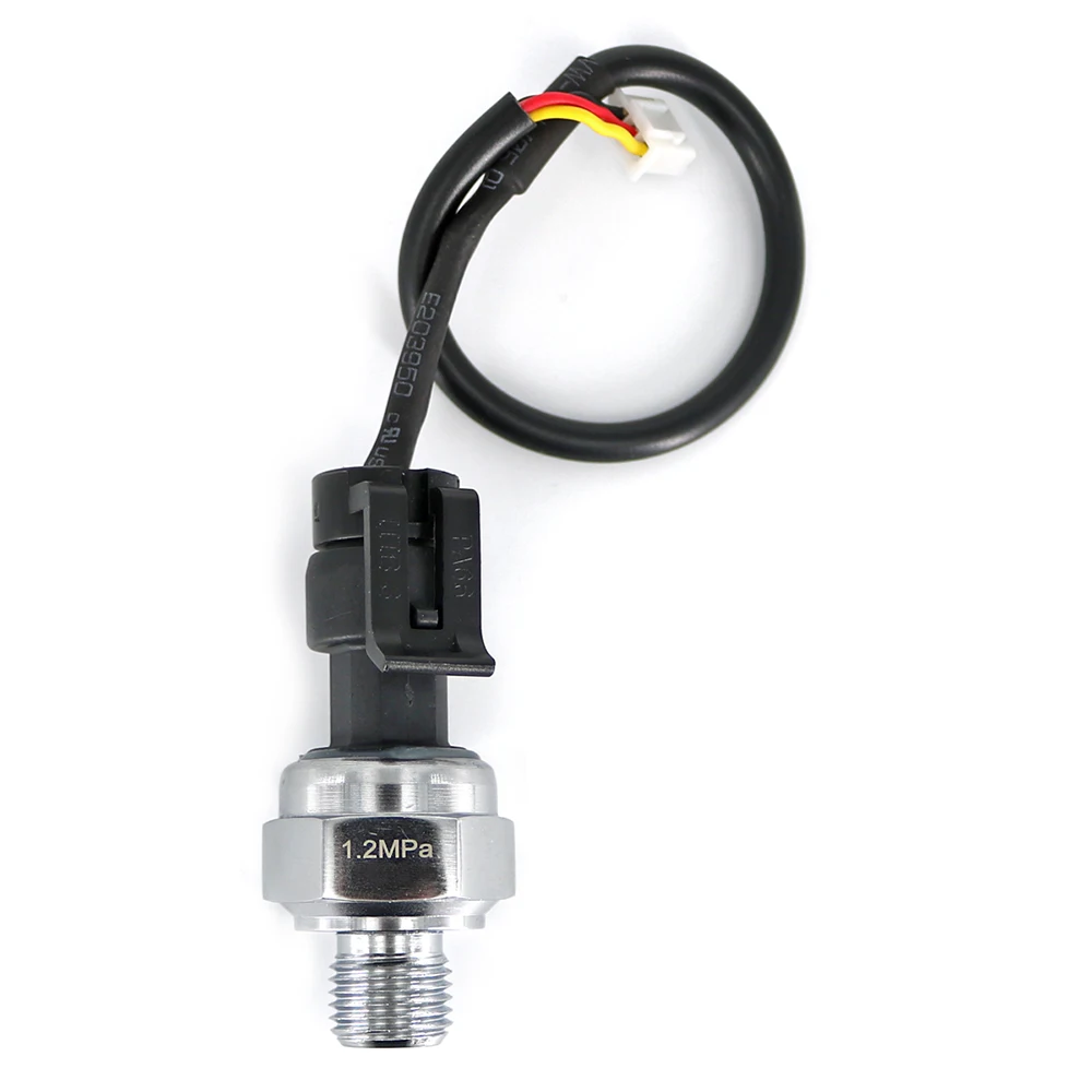 5V G1/4 0-1.2 MPa Hydraulic Pressure Sensor for Non-Corrosive Water / Oil / Gas Pressure Sensor 1/4" Diameter for Arduino
5V G1/4 0-1.2 MPa Hydraulic Pressure Sensor for Non-Corrosive Water / Oil / Gas Pressure Sensor 1/4" Diameter for Arduino