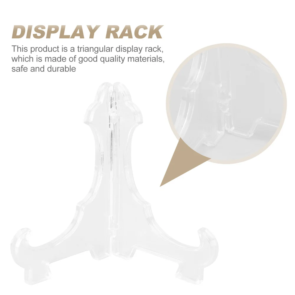 12pcs Display Stands Transparent Commodity Holders Triangular Racks 
12pcs Display Stands Transparent Commodity Holders Triangular Racks