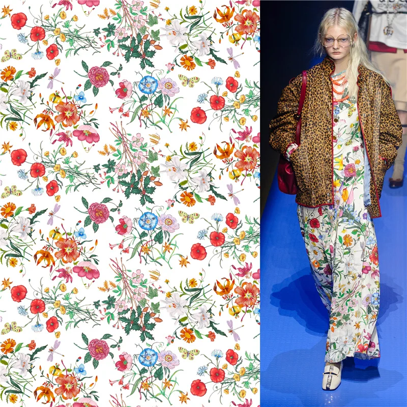 Cotton dress fabric custom small flower printed fabric high-end floral thin fabric diy shirt clothing patchwork fabric G brand
Cotton dress fabric custom small flower printed fabric high-end floral thin fabric diy shirt clothing patchwork fabric G brand