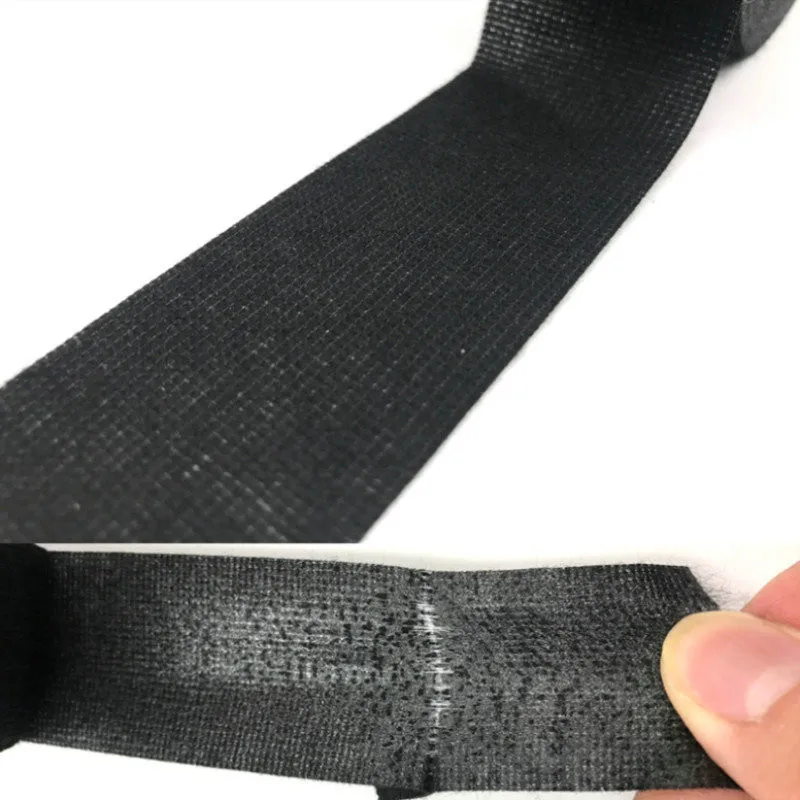 Universal Fabric Cloth Tape Automotive Wiring Harness Black Flannel Car Anti Rattle Self Adhesive Felt Tape Waterproof Glue 
Universal Fabric Cloth Tape Automotive Wiring Harness Black Flannel Car Anti Rattle Self Adhesive Felt Tape Waterproof Glue