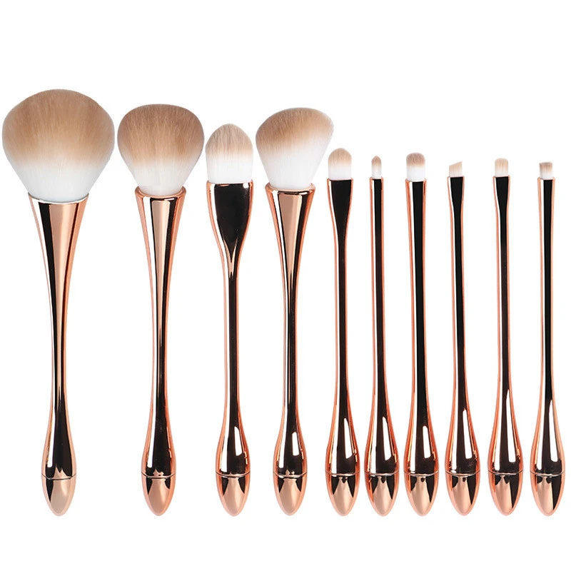 10pcs High-end Slender Waist Big Head Makeup Brushes Set Professional For Mask Powder Foundation Eyeshadow Beauty Cosmetics Tool
10pcs High-end Slender Waist Big Head Makeup Brushes Set Professional For Mask Powder Foundation Eyeshadow Beauty Cosmetics Tool
