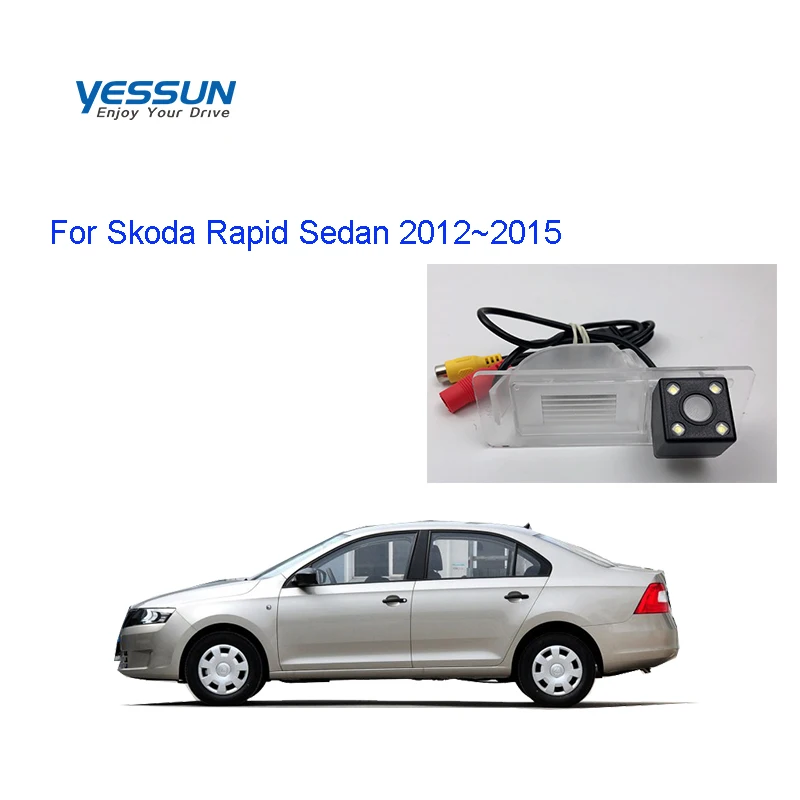 Yessun License Plate Rear View Camera For Skoda Rapid Sedan 2012~2015 Rear camera/4 LED Night Vision 170 Degree HD camera
Yessun License Plate Rear View Camera For Skoda Rapid Sedan 2012~2015 Rear camera/4 LED Night Vision 170 Degree HD camera