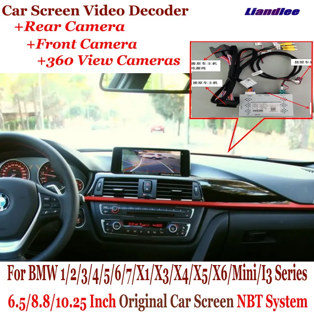 Car Rear View Front 360 Camera Reverse Decoder For BMW 3/4/5/6/7 Series/X3/X4/X5/X6 NBT System Original Screen Upgrade Assist
Car Rear View Front 360 Camera Reverse Decoder For BMW 3/4/5/6/7 Series/X3/X4/X5/X6 NBT System Original Screen Upgrade Assist