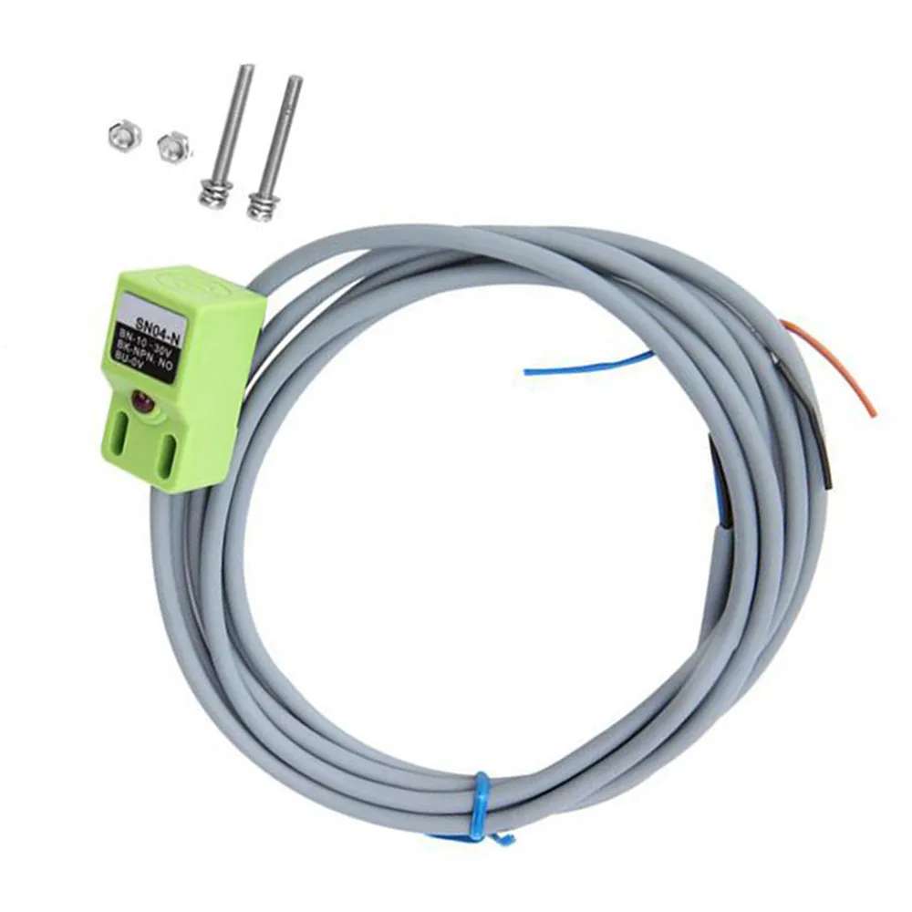 SN04-N Inductive Proximity Sensor Detection Switch NPN NO DC 10-30V Inductive Proximity Switches 4mm
SN04-N Inductive Proximity Sensor Detection Switch NPN NO DC 10-30V Inductive Proximity Switches 4mm