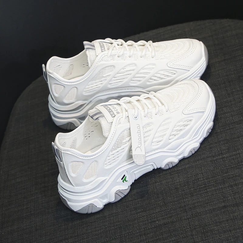 Thick-Soled Casual Women's Shoes 2021 Summer Mesh Breathable Comfortable Soft Sneakers Light Non-Slip Running Shoes Women
Thick-Soled Casual Women's Shoes 2021 Summer Mesh Breathable Comfortable Soft Sneakers Light Non-Slip Running Shoes Women