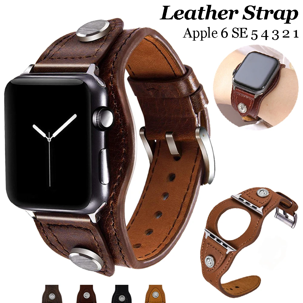 Кожаный ремешок для Apple Watch 6 5 4 SE 3 2 1, винтажный браслет для IWatch 44 мм 40 мм 42 мм 38 мм, из натуральной кожи
Кожаный ремешок для Apple Watch 6 5 4 SE 3 2 1, винтажный браслет для IWatch 44 мм 40 мм 42 мм 38 мм, из натуральной кожи